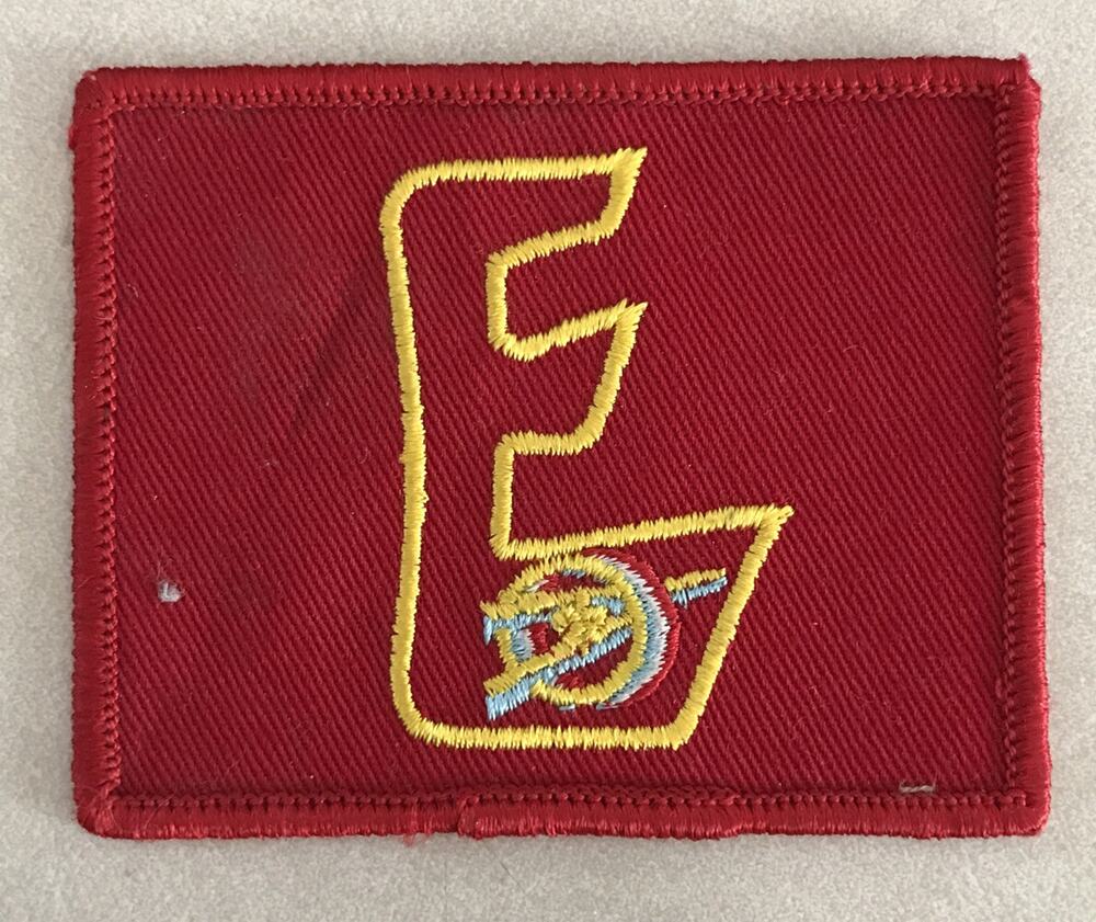Vintage 1970s BSA Boy Scouts Of America Red Explorer Badge Sew On Patch